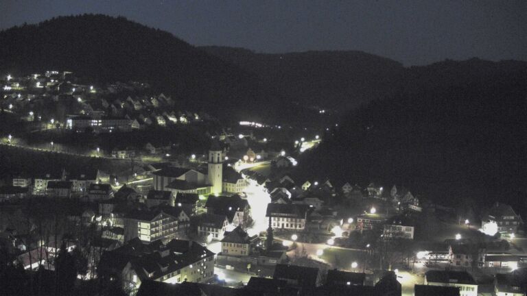 Dieses Bild zeigt eine Webcam-Aufnahme von Ottenhöfen, aufgenommen am Donnerstag, den 19.03.2026 um 05:30 Uhr