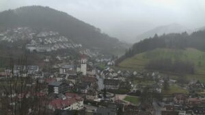 Dieses Bild zeigt eine Webcam-Aufnahme von Ottenhöfen, aufgenommen am Dienstag, den 24.02.2026 um 10:40 Uhr