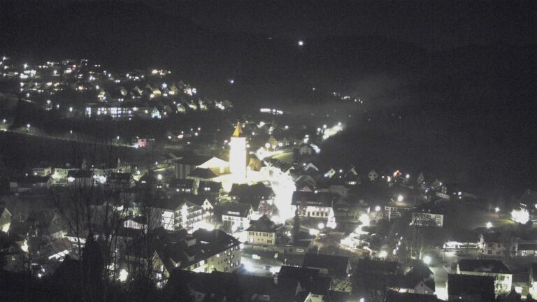 Dieses Bild zeigt eine Webcam-Aufnahme von Ottenhöfen, aufgenommen am Freitag, den 12.12.2025 um 20:40 Uhr