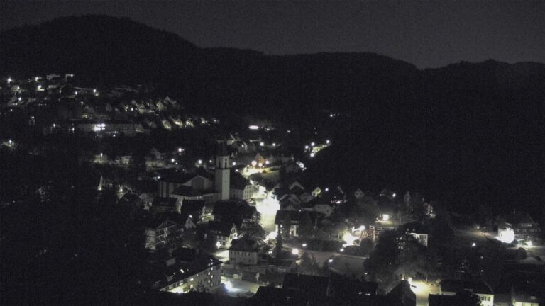 Dieses Bild zeigt eine Webcam-Aufnahme von Ottenhöfen, aufgenommen am Dienstag, den 22.09.2026 um 00:00 Uhr