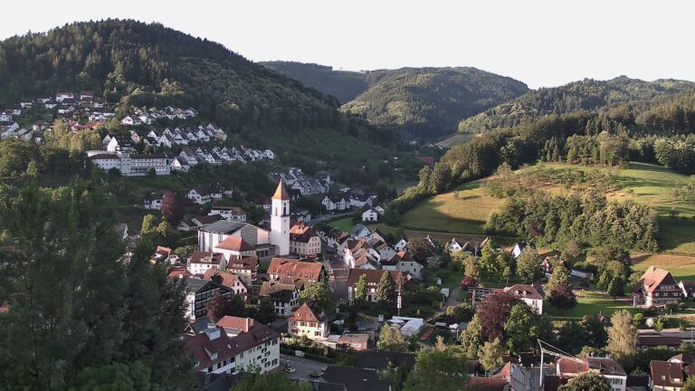 Dieses Bild zeigt eine Webcam-Aufnahme von Ottenhöfen, aufgenommen am Samstag, den 20.06.2026 um 06:40 Uhr