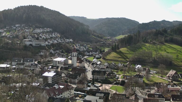 Dieses Bild zeigt eine Webcam-Aufnahme von Ottenhöfen, aufgenommen am Freitag, den 13.03.2026 um 10:30 Uhr