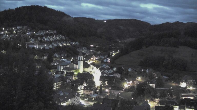Dieses Bild zeigt eine Webcam-Aufnahme von Ottenhöfen, aufgenommen am Samstag, den 05.09.2026 um 06:10 Uhr