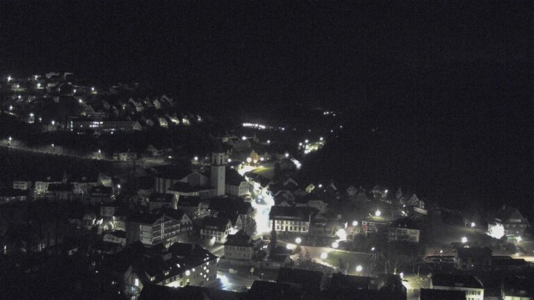 Dieses Bild zeigt eine Webcam-Aufnahme von Ottenhöfen, aufgenommen am Dienstag, den 17.03.2026 um 02:30 Uhr