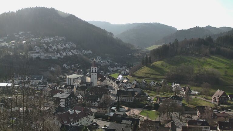 Dieses Bild zeigt eine Webcam-Aufnahme von Ottenhöfen, aufgenommen am Dienstag, den 10.03.2026 um 09:40 Uhr