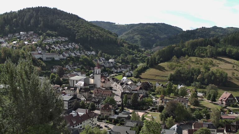 Dieses Bild zeigt eine Webcam-Aufnahme von Ottenhöfen, aufgenommen am Dienstag, den 01.09.2026 um 10:40 Uhr