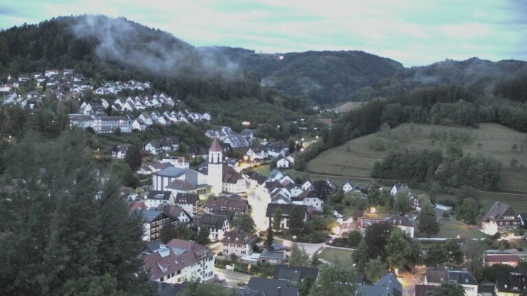 Dieses Bild zeigt eine Webcam-Aufnahme von Ottenhöfen, aufgenommen am Samstag, den 05.09.2026 um 06:20 Uhr