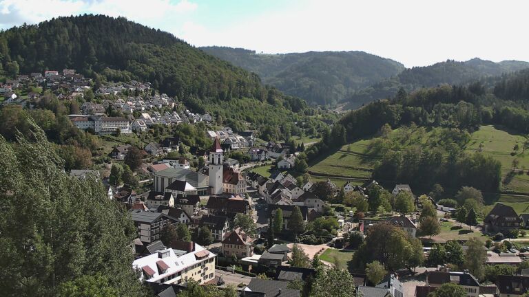 Dieses Bild zeigt eine Webcam-Aufnahme von Ottenhöfen, aufgenommen am Dienstag, den 22.09.2026 um 14:40 Uhr