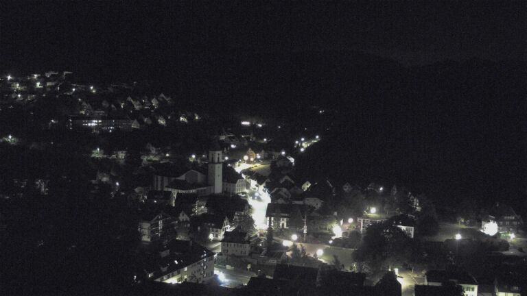 Dieses Bild zeigt eine Webcam-Aufnahme von Ottenhöfen, aufgenommen am Donnerstag, den 14.05.2026 um 03:00 Uhr