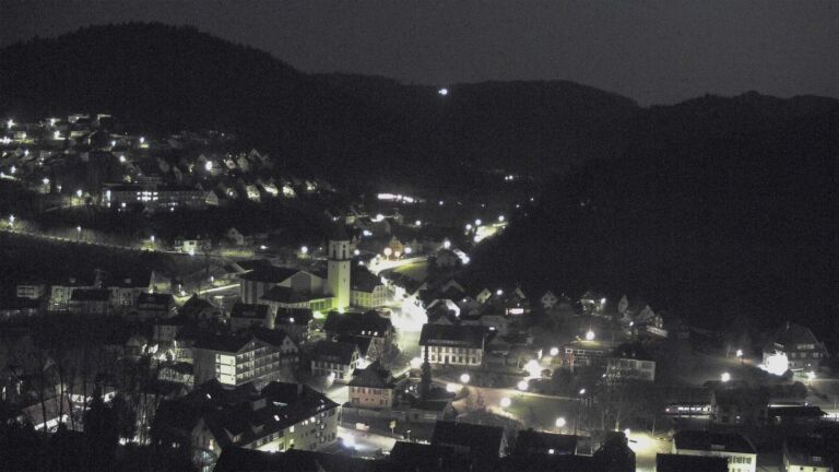 Dieses Bild zeigt eine Webcam-Aufnahme von Ottenhöfen, aufgenommen am Montag, den 09.03.2026 um 05:40 Uhr