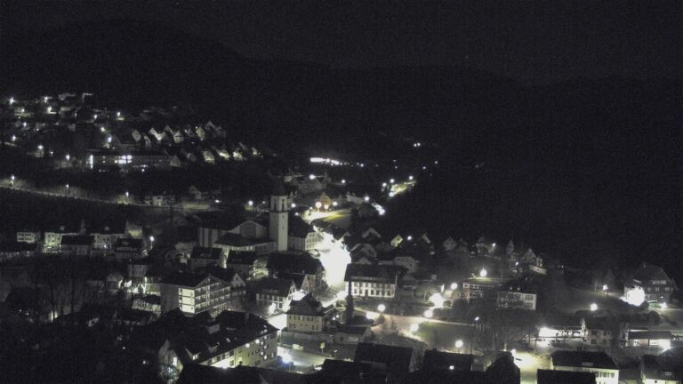 Dieses Bild zeigt eine Webcam-Aufnahme von Ottenhöfen, aufgenommen am Mittwoch, den 25.03.2026 um 04:30 Uhr