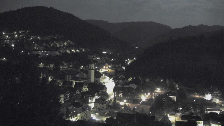 Dieses Bild zeigt eine Webcam-Aufnahme von Ottenhöfen, aufgenommen am Freitag, den 31.07.2026 um 03:30 Uhr