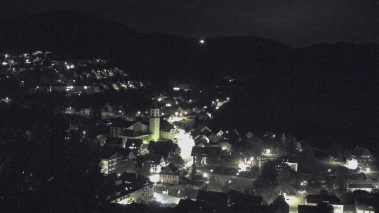 Dieses Bild zeigt eine Webcam-Aufnahme von Ottenhöfen, aufgenommen am Donnerstag, den 24.09.2026 um 06:00 Uhr