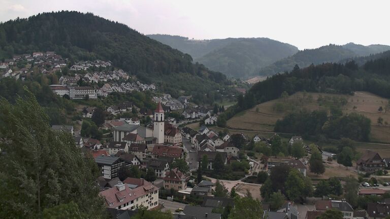 Dieses Bild zeigt eine Webcam-Aufnahme von Ottenhöfen, aufgenommen am Sonntag, den 16.08.2026 um 14:40 Uhr