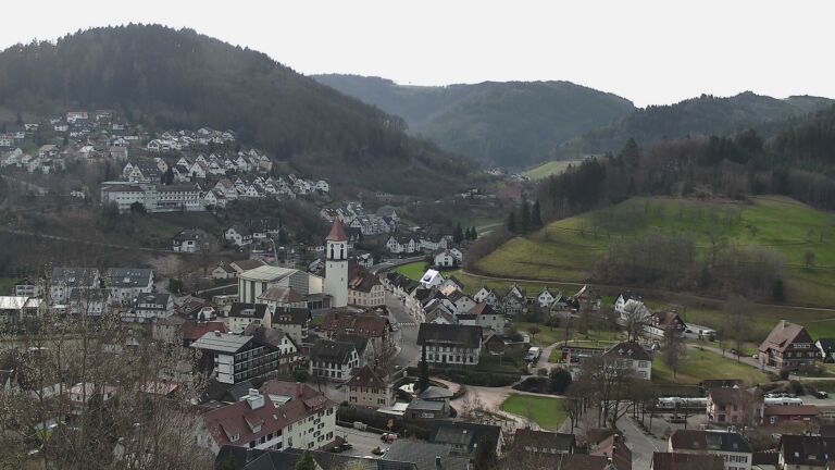 Dieses Bild zeigt eine Webcam-Aufnahme von Ottenhöfen, aufgenommen am Freitag, den 06.03.2026 um 09:40 Uhr