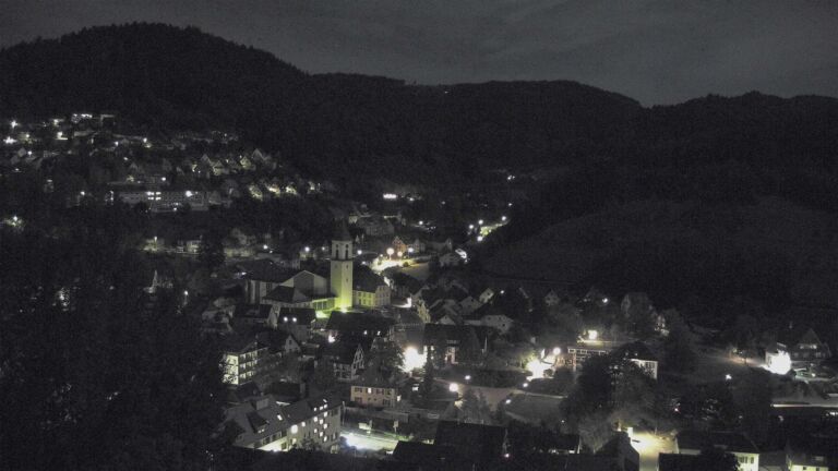 Dieses Bild zeigt eine Webcam-Aufnahme von Ottenhöfen, aufgenommen am Dienstag, den 29.09.2026 um 05:30 Uhr