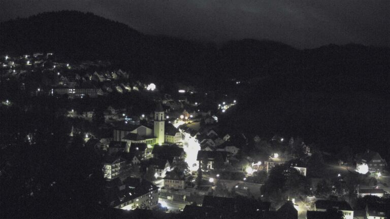 Dieses Bild zeigt eine Webcam-Aufnahme von Ottenhöfen, aufgenommen am Montag, den 31.08.2026 um 05:00 Uhr