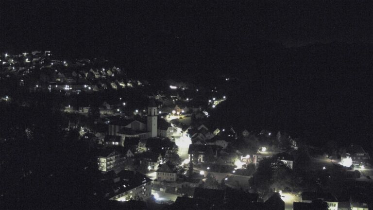 Dieses Bild zeigt eine Webcam-Aufnahme von Ottenhöfen, aufgenommen am Sonntag, den 20.09.2026 um 23:00 Uhr