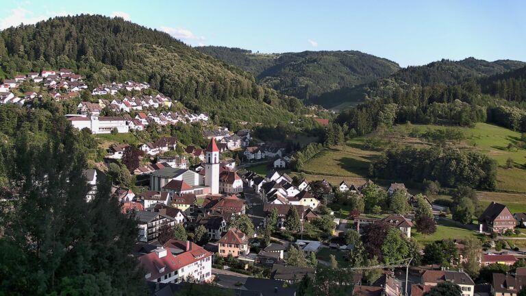 Dieses Bild zeigt eine Webcam-Aufnahme von Ottenhöfen, aufgenommen am Donnerstag, den 18.06.2026 um 19:50 Uhr