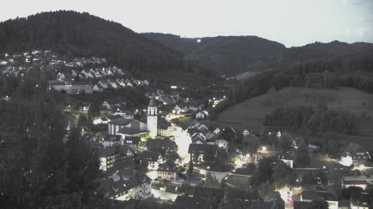Dieses Bild zeigt eine Webcam-Aufnahme von Ottenhöfen, aufgenommen am Dienstag, den 08.09.2026 um 06:10 Uhr