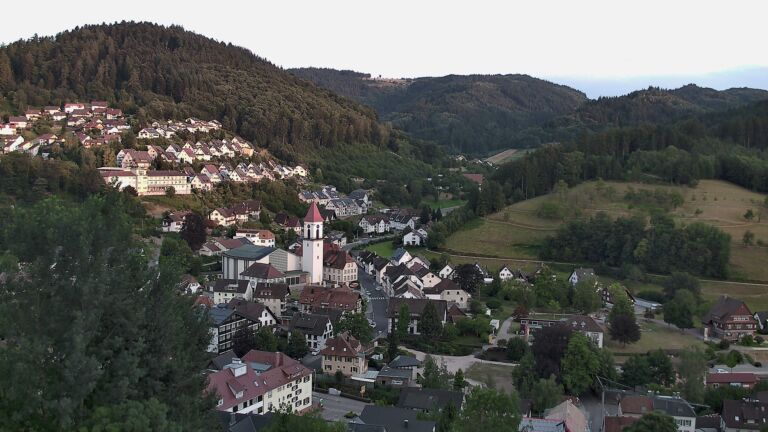 Dieses Bild zeigt eine Webcam-Aufnahme von Ottenhöfen, aufgenommen am Montag, den 13.07.2026 um 20:50 Uhr