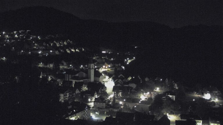 Dieses Bild zeigt eine Webcam-Aufnahme von Ottenhöfen, aufgenommen am Sonntag, den 20.09.2026 um 02:30 Uhr