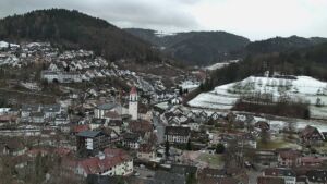 Dieses Bild zeigt eine Webcam-Aufnahme von Ottenhöfen, aufgenommen am Freitag, den 09.01.2026 um 09:00 Uhr