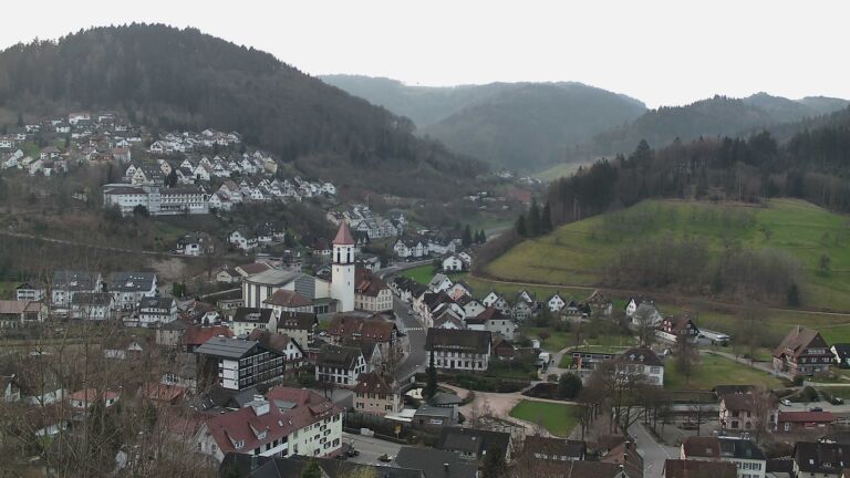 Dieses Bild zeigt eine Webcam-Aufnahme von Ottenhöfen, aufgenommen am Montag, den 09.03.2026 um 07:20 Uhr