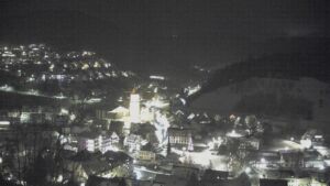 Dieses Bild zeigt eine Webcam-Aufnahme von Ottenhöfen, aufgenommen am Donnerstag, den 08.01.2026 um 21:00 Uhr