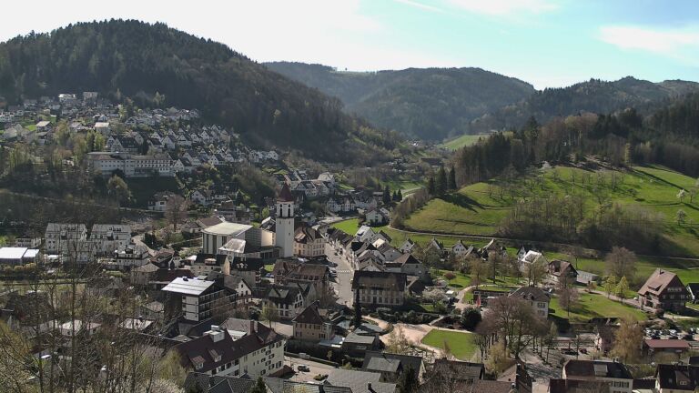 Dieses Bild zeigt eine Webcam-Aufnahme von Ottenhöfen, aufgenommen am Mittwoch, den 08.04.2026 um 11:00 Uhr