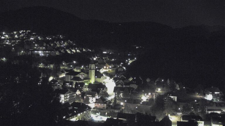 Dieses Bild zeigt eine Webcam-Aufnahme von Ottenhöfen, aufgenommen am Freitag, den 02.10.2026 um 20:50 Uhr