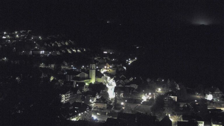 Dieses Bild zeigt eine Webcam-Aufnahme von Ottenhöfen, aufgenommen am Samstag, den 10.10.2026 um 05:40 Uhr