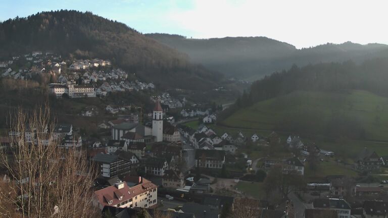 Dieses Bild zeigt eine Webcam-Aufnahme von Ottenhöfen, aufgenommen am Samstag, den 20.12.2025 um 15:30 Uhr