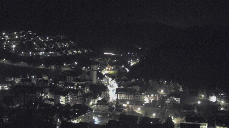 Dieses Bild zeigt eine Webcam-Aufnahme von Ottenhöfen, aufgenommen am Samstag, den 11.04.2026 um 23:00 Uhr