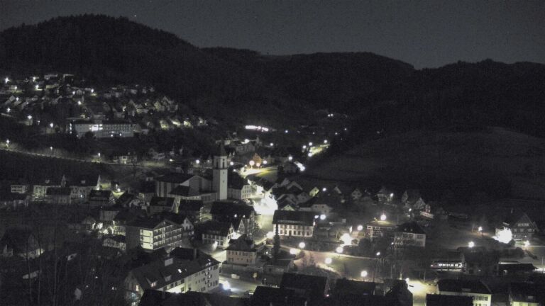 Dieses Bild zeigt eine Webcam-Aufnahme von Ottenhöfen, aufgenommen am Montag, den 02.03.2026 um 04:00 Uhr