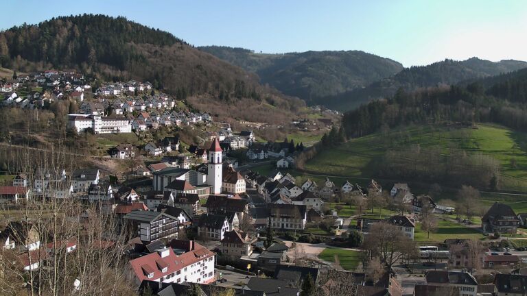 Dieses Bild zeigt eine Webcam-Aufnahme von Ottenhöfen, aufgenommen am Freitag, den 20.03.2026 um 16:40 Uhr