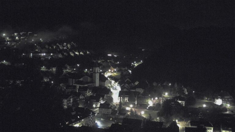 Dieses Bild zeigt eine Webcam-Aufnahme von Ottenhöfen, aufgenommen am Montag, den 11.05.2026 um 00:30 Uhr