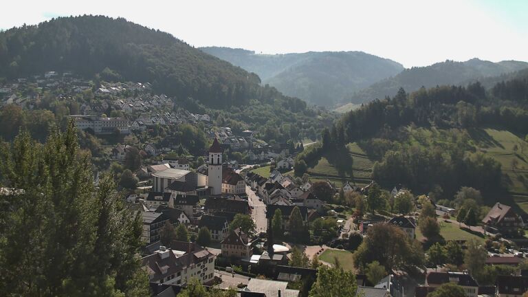 Dieses Bild zeigt eine Webcam-Aufnahme von Ottenhöfen, aufgenommen am Dienstag, den 06.10.2026 um 12:10 Uhr