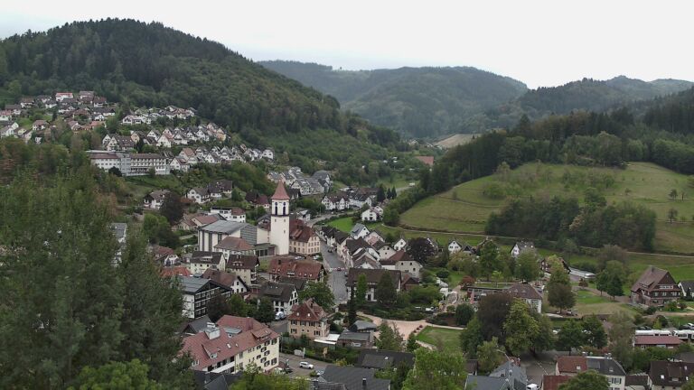 Dieses Bild zeigt eine Webcam-Aufnahme von Ottenhöfen, aufgenommen am Mittwoch, den 16.09.2026 um 09:10 Uhr