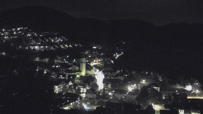 Dieses Bild zeigt eine Webcam-Aufnahme von Ottenhöfen, aufgenommen am Donnerstag, den 03.09.2026 um 22:00 Uhr