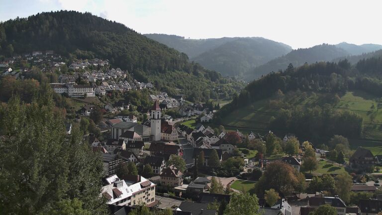 Dieses Bild zeigt eine Webcam-Aufnahme von Ottenhöfen, aufgenommen am Montag, den 19.10.2026 um 14:40 Uhr