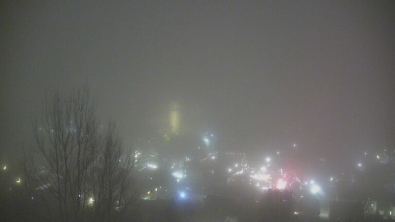 Dieses Bild zeigt eine Webcam-Aufnahme von Ottenhöfen, aufgenommen am Sonntag, den 14.12.2025 um 17:40 Uhr