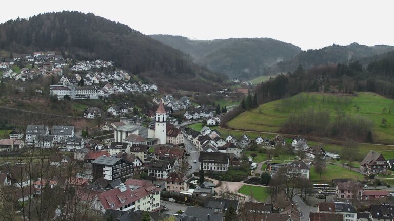 Dieses Bild zeigt eine Webcam-Aufnahme von Ottenhöfen, aufgenommen am Dienstag, den 17.03.2026 um 07:40 Uhr