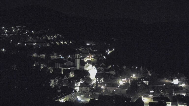 Dieses Bild zeigt eine Webcam-Aufnahme von Ottenhöfen, aufgenommen am Montag, den 07.09.2026 um 02:00 Uhr