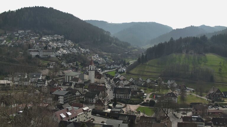 Dieses Bild zeigt eine Webcam-Aufnahme von Ottenhöfen, aufgenommen am Freitag, den 06.03.2026 um 12:30 Uhr