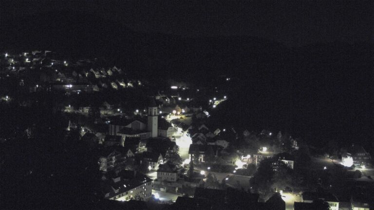 Dieses Bild zeigt eine Webcam-Aufnahme von Ottenhöfen, aufgenommen am Dienstag, den 22.09.2026 um 03:00 Uhr