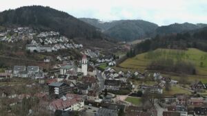 Dieses Bild zeigt eine Webcam-Aufnahme von Ottenhöfen, aufgenommen am Sonntag, den 15.02.2026 um 11:40 Uhr