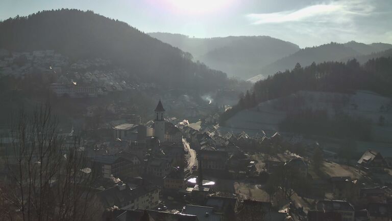 Dieses Bild zeigt eine Webcam-Aufnahme von Ottenhöfen, aufgenommen am Montag, den 29.12.2025 um 11:10 Uhr