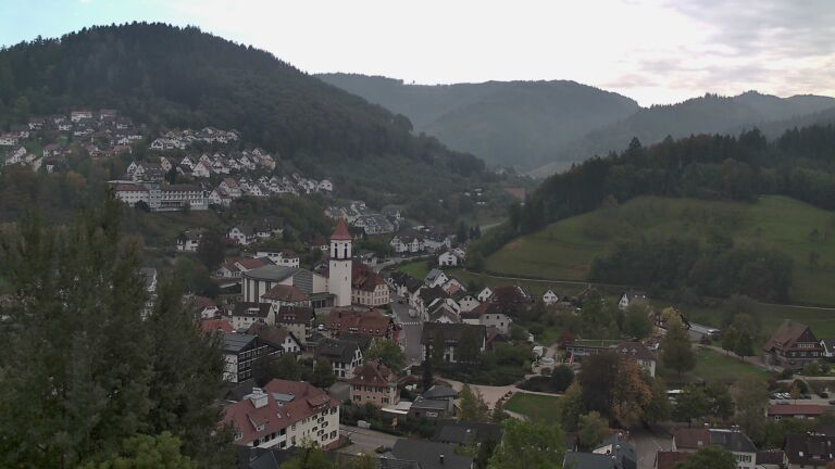 Dieses Bild zeigt eine Webcam-Aufnahme von Ottenhöfen, aufgenommen am Dienstag, den 20.10.2026 um 12:40 Uhr