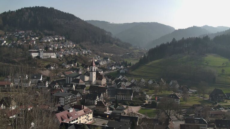 Dieses Bild zeigt eine Webcam-Aufnahme von Ottenhöfen, aufgenommen am Samstag, den 07.03.2026 um 15:20 Uhr